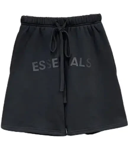 Essentials Cotton Loose Black Short