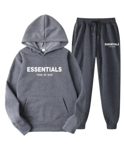 Essentials Fear of God Dark Gray TrackSuit