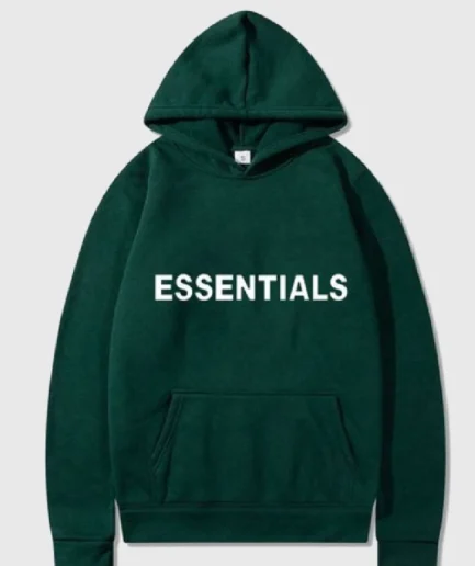 Essentials Fear of God Hoodie Green