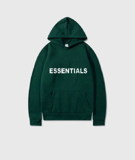 Essentials Fear of God Hoodie Green