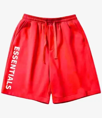 Essentials Fear of God Shorts Red