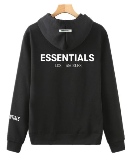 Essentials Los Angeles Hoodie – Black