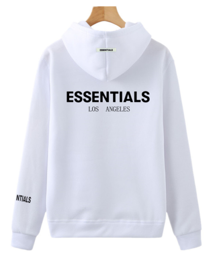 Essentials Los Angeles Hoodies – White