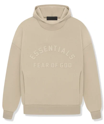 Fear Of God Essentials Dusty Beige Hoodie (FW23)