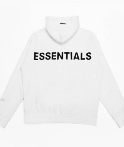 Fear Of God Essentials Reflective Letter Hoodie