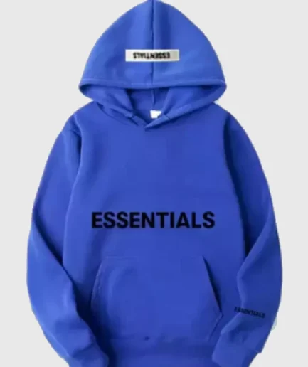 Fear of God Essentials Hoodie Blue