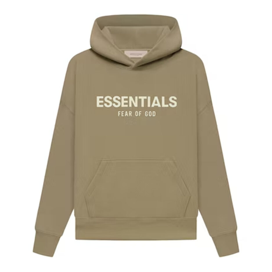 Fear of God Essentials Kids Hoodie Oak