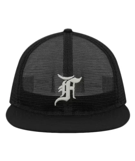 Fear of God Essentials Mesh F 59Fifty Hat – Black