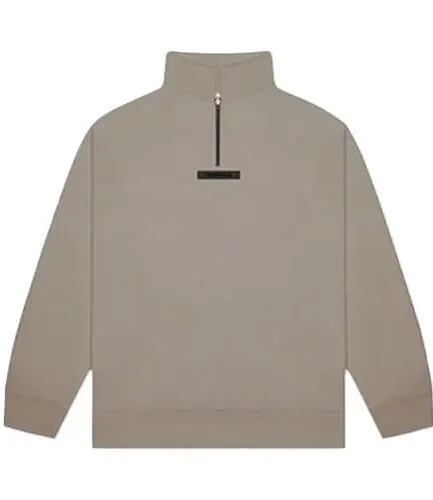 Fear of God Essentials Mock Neck Half Zip Sweatshirt