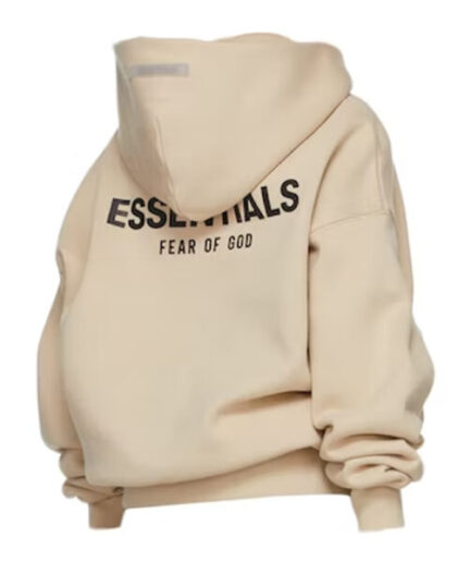 Fear of God Essentials SSENSE Exclusive Kids Hoodie – Beige