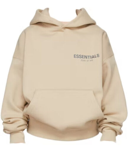 Fear of God Essentials SSENSE Exclusive Kids Hoodie – Beige