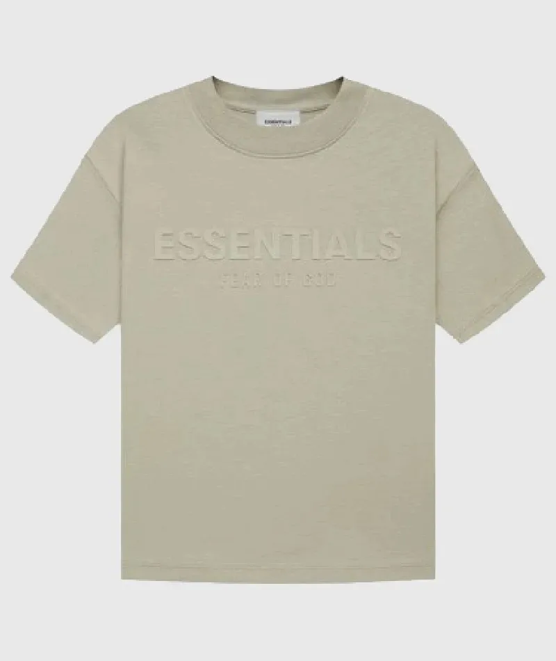 Fear of God Essentials T-Shirt Grey - Essentials Clothing Shop